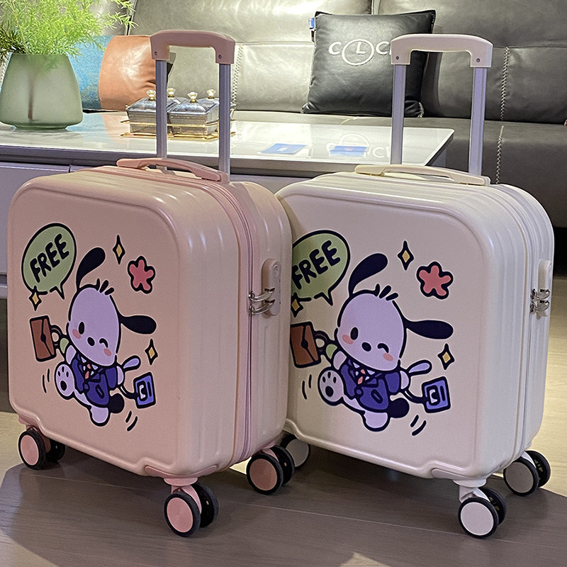 可坐骑儿童可爱库乐米万向轮行李图片