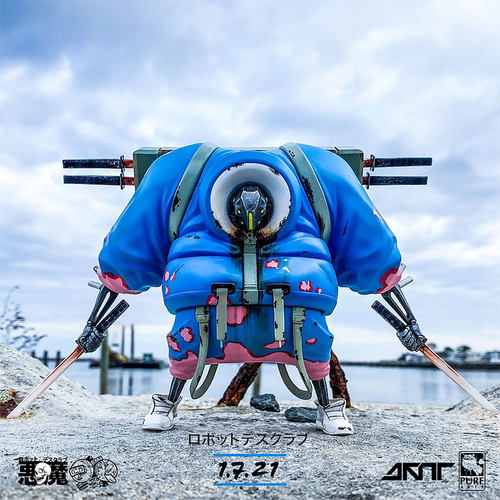『现货』潮玩手办M9E九眼大师-艺术家联名 樱花一代 1/12 vinyl
