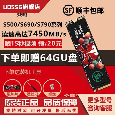 梵想S500PRO/S790固态硬盘1T2T4TB/M.2 NVME长江存储PCIE SSD512G