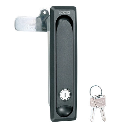 TAKIGEN泷源AP-460-1 树脂制自动锁平面手柄 锁具 特殊用锁