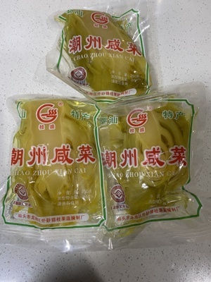 新日期地都咸菜广东潮汕特产下饭菜早餐友华澄海酸菜潮州咸菜酸菜