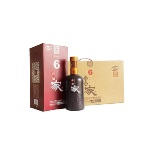 高炉家酒和谐6年纯粮固态发酵高度白酒整箱送礼袋安徽名酒高炉家