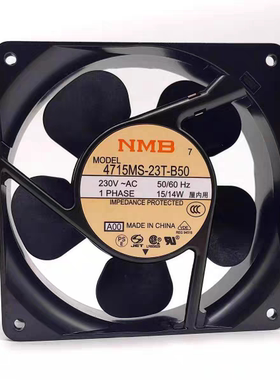 NMB 4715MS-23T-B50/11938MB-B3N-EA变频器风扇220V轴流风机12038