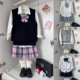 初町野原创jk制服秋冬百搭学生礼物TR格裙套装 特价 精选十件套