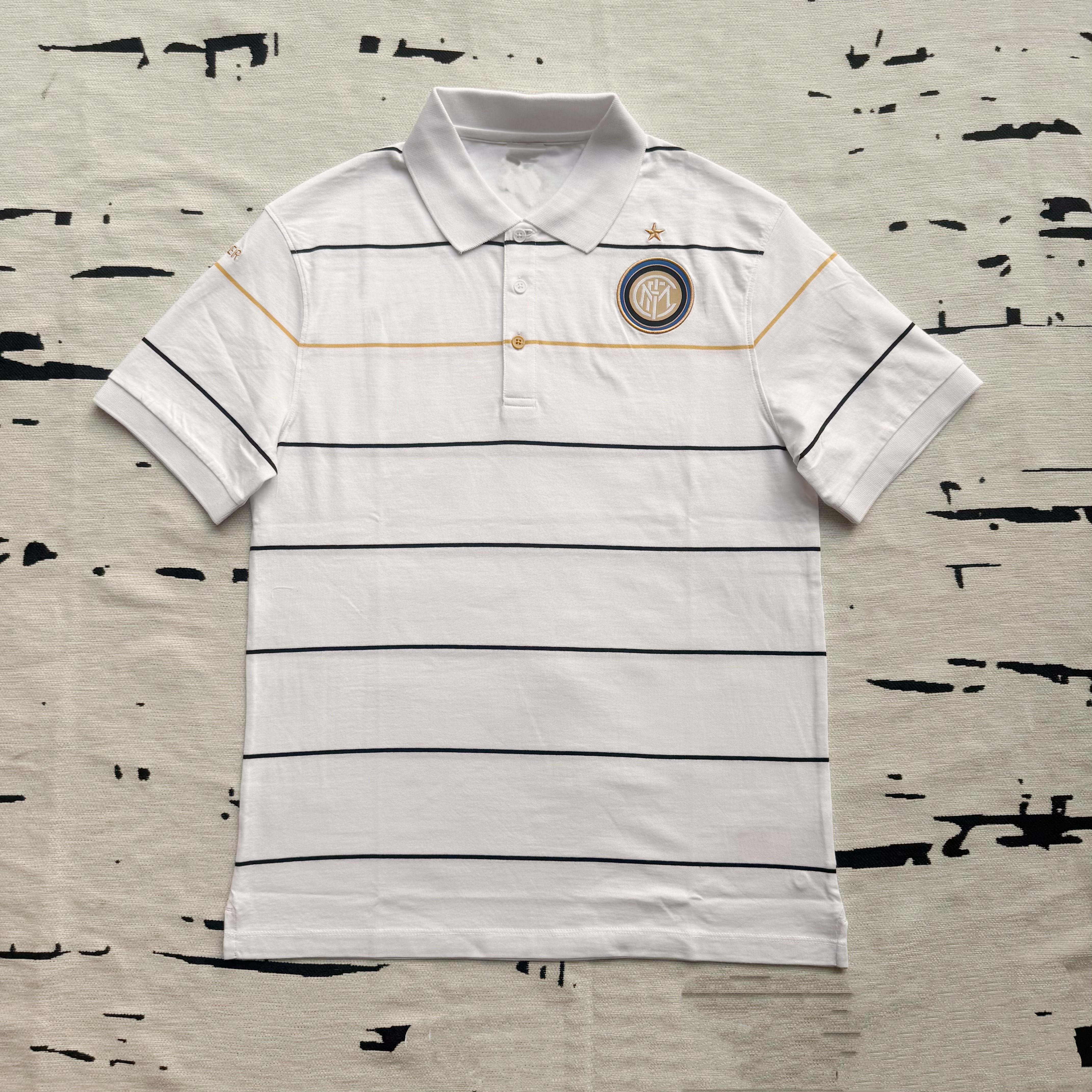 thumbnail for NK striped polo shirt