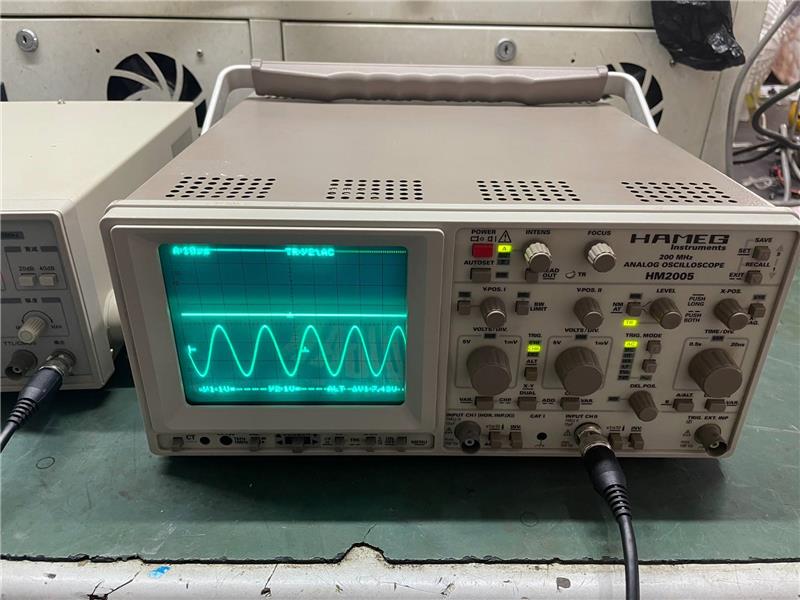 二手德国HAMEG惠美HM2005双通道模拟示波器200MH议价