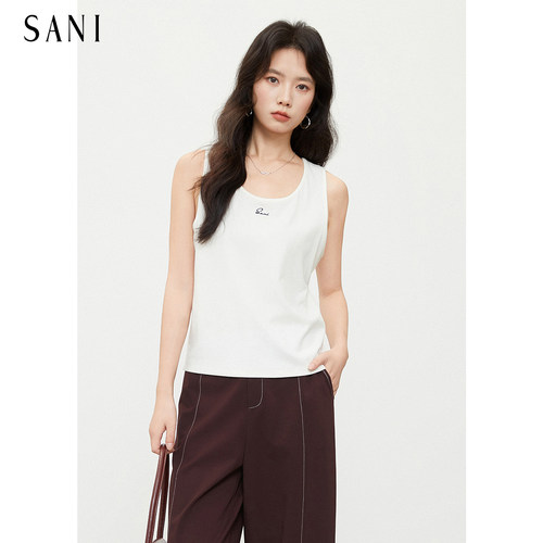 【SANI新品】绝美白色吊带背心
