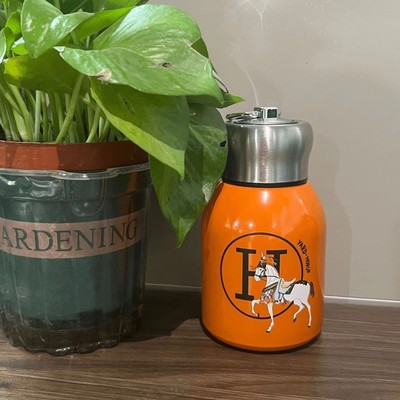 新款橙色（300ML）316不锈钢保温杯便携口袋杯水杯