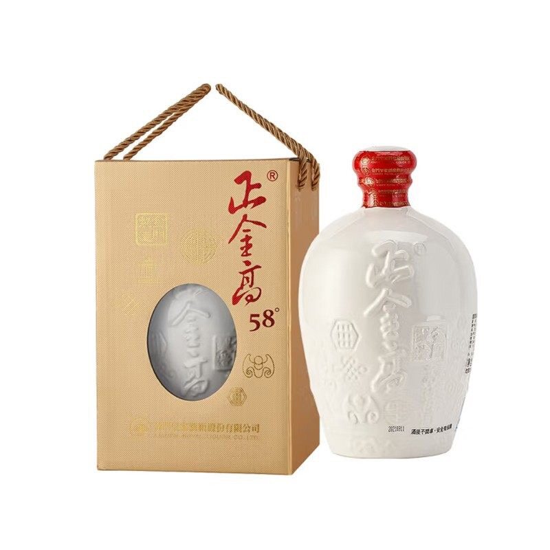 1000ml瓷瓶58度风狮爷酒金门皇家