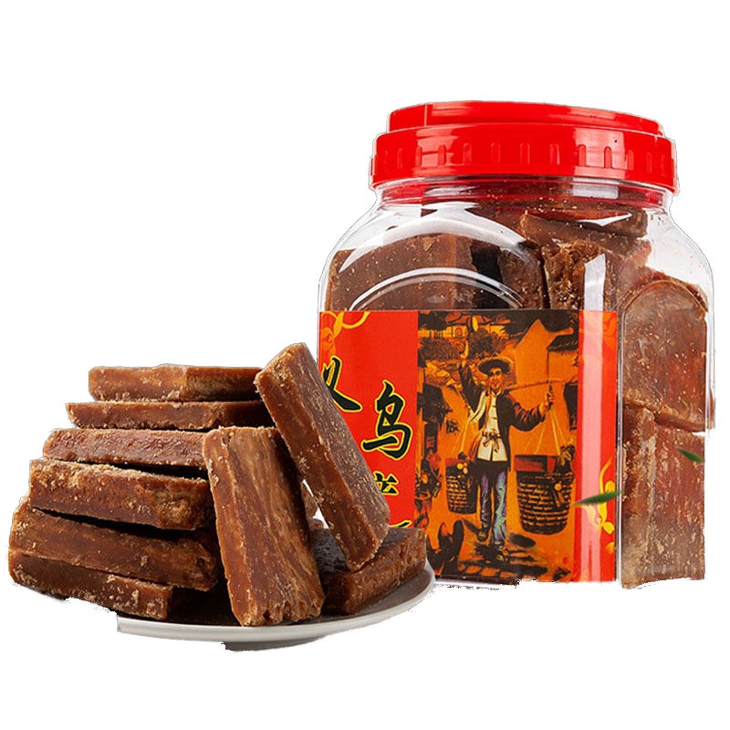,义乌红糖 正宗2斤装 手工桶装老红糖正品月子红糖纯正 手工制作