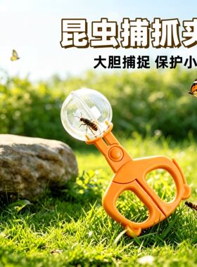 儿童昆虫蝴蝶捕虫器夹