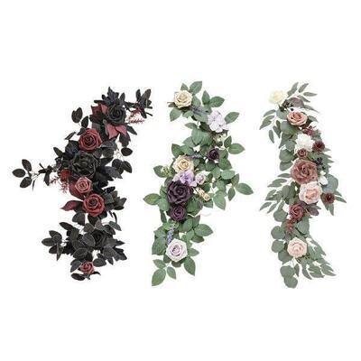 Wedding Arch Faux Flower,Table Centerpiece,Floral Swag