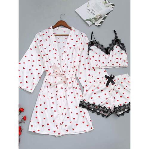 Printed sleeveless loose fitting shorts set 无袖宽松短裤套装