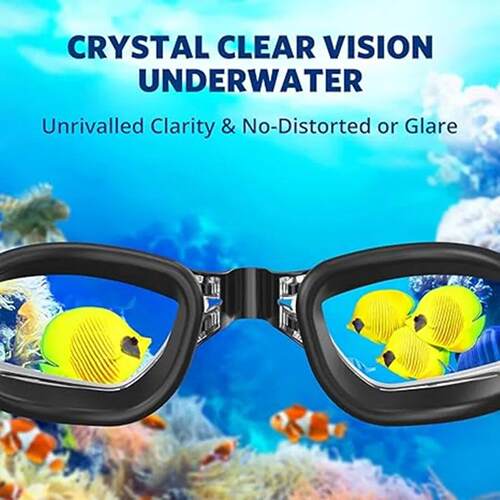 Professional Waterproof Swimming Goggles Anti-fog UV400 Lea
