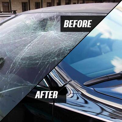 Automobile glass repair glue windshield repair
