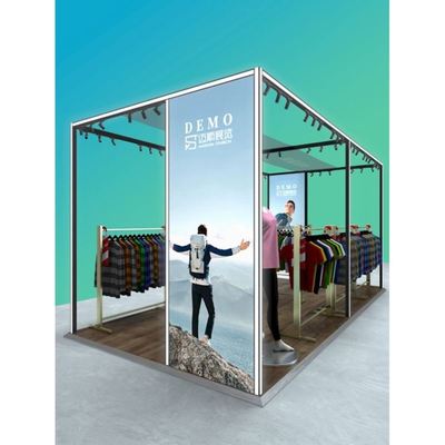 快闪店展架 商场发光桁架特卖场货架商超广场 快装展示架设计搭建