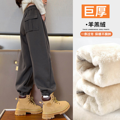 网红潮品加厚运动裤洋气