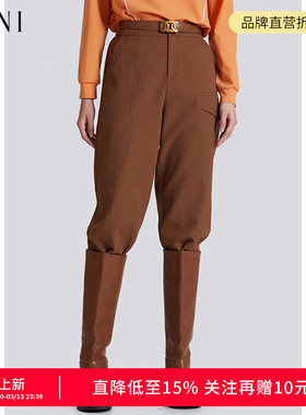 SANI奥莱特卖商场同款工装裤长裤女高级感通勤百搭休闲裤春季裤子