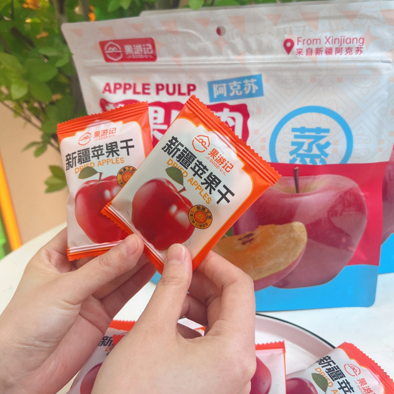 新疆阿克苏苹果肉肉冰糖心苹果干