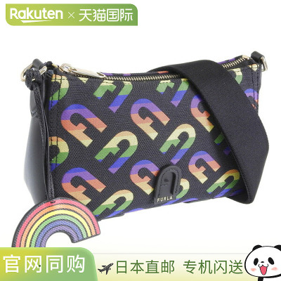 日本直邮FURLA 包袋 女士单肩包 黑色多色 ATENA CROSSBODY XL WB