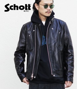 782 Schott RIDERS BREAST 3950077 双排扣骑士夹克DOUBLE