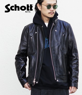 Schott 双排扣骑士夹克DOUBLE BREAST RIDERS 782-3950077