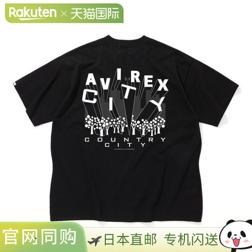 日本直邮CITY COUNTRY CITY x AVIREX_ 棉质T恤2