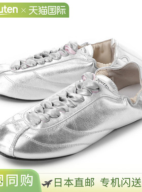 日本直邮Repetto 女士银色运动鞋 (v4230vemd 020) 银色网球丝绸