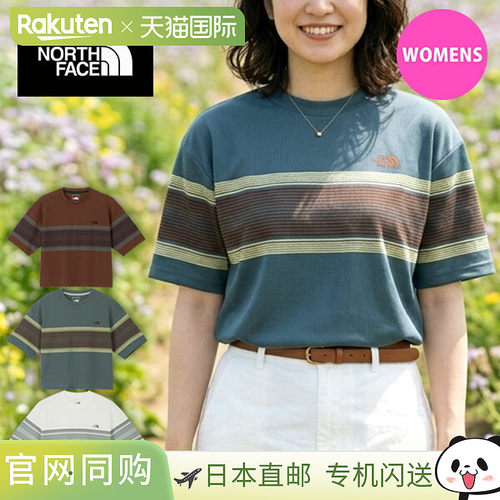 日本直邮The North Face 2026春夏 S/S Free Run Panel Border Cr