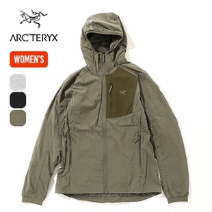 夾克外套連帽衫 ARC 輕質中層露營戶 女式 輕便連帽衫 TERYX PROTON