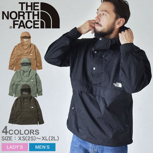 北面TheNorthFace男女通用夹克雨衣黑棕绿NP12036