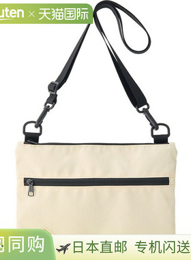 日本直邮KELTY ES FLAT POOCH SM 户外单肩包 3259270726-米色