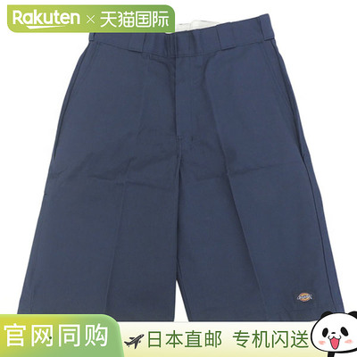日本直邮Dickies 男士短裤34 码宽松版型内缝长 13 英寸42283NV34