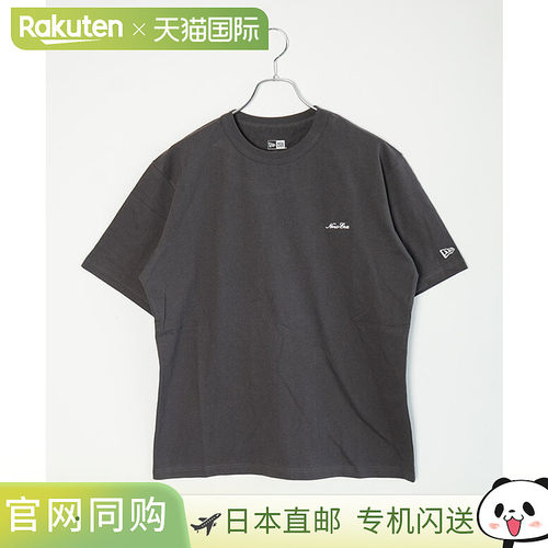 日本直邮NEW ERA 经典 Script Logo 超大号 T恤男女通用 [1485663