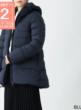 HERNO 女式羽绒服 大尺码 pi00354dl 11106 9201 LAMINAR GORE-TE