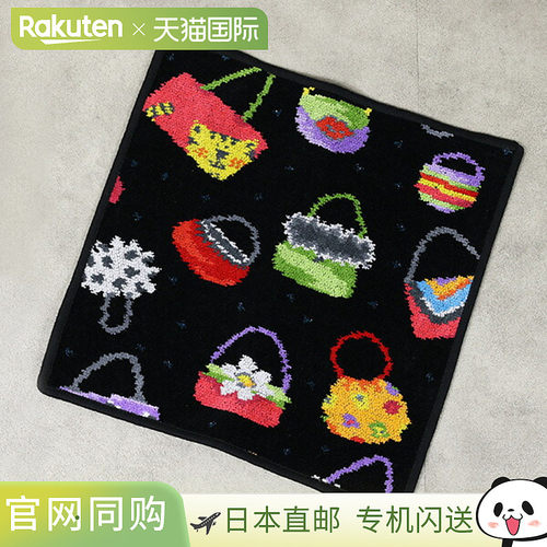 日本直邮FEILER 雪尼尔毛巾 30x30 疯狂包包女士手巾纯棉套装