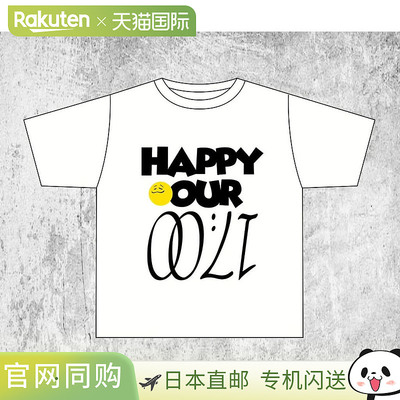 日本直邮VOO MIStee HAPPYOUR T恤