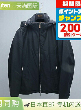 日本直邮MOORER ALBINI-PUM 男士深蓝色羽绒服（MOUGI100090-ALBI