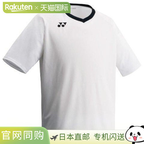 日本直邮Yonex 少年练习 T 恤 FW1006J-011 少年男童短袖
