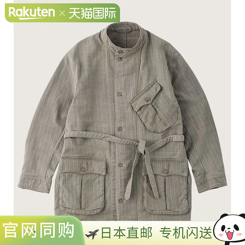日本直邮PORTER经典褪色条纹摩托车夹克