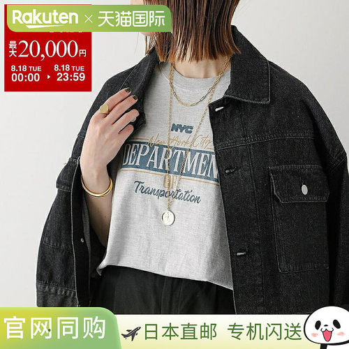 日本直邮GOODROCKSPEED NYC DEPARTMENT OF Transportation 女士T