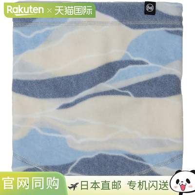 日本直邮Buff POLAR PRINTS 抓绒围脖 586315 AGUAR BLUE 印花 保