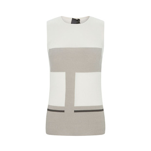女士 春夏新款 圆领拼色吊带背心 ANTONIAZZI LORENA