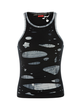 ANDERSSON BELL 春季新款女士个性辣妹风镂空无袖吊带背心