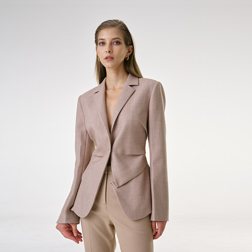 INSPIRE&STORIES收腰西服外套女