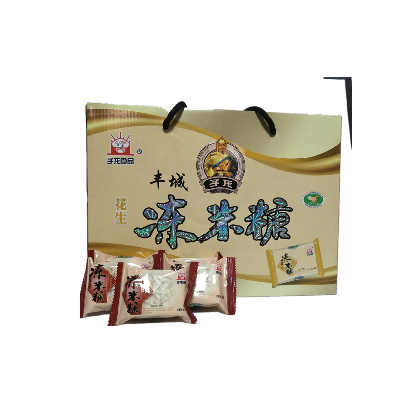江西丰城特产 杜市子龙冻米糖 花生味 礼盒装1kg