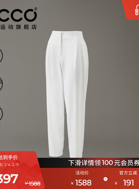 ECCO爱步高尔夫裤子 速干透气舒适高尔夫长裤女秋EG251P011