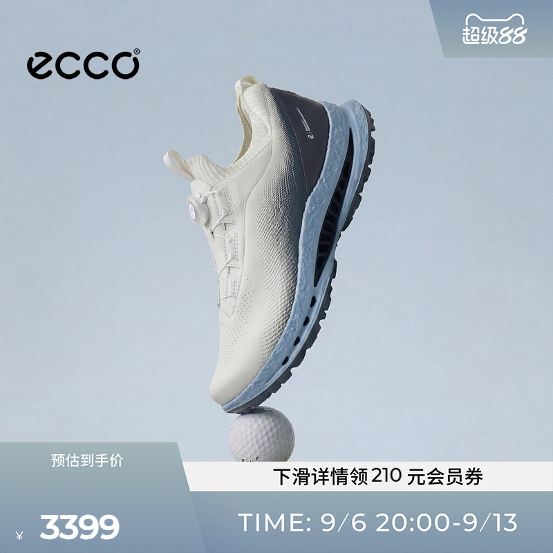 ECCO爱步高尔夫球鞋男 BOA系带防滑支撑缓震GLOF BIOM C5 132624