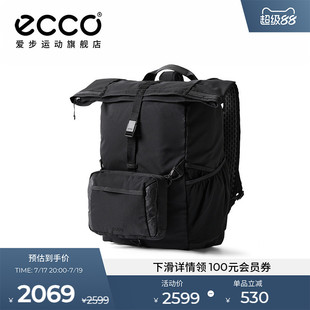 ECCO爱步双肩包男女 款简约时尚百搭大容量通勤包背包9108403