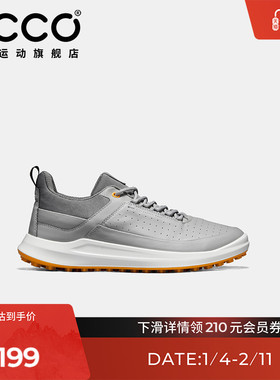 ECCO爱步高尔夫鞋男款 透气耐磨轻盈抓地 高尔夫核心 100824
